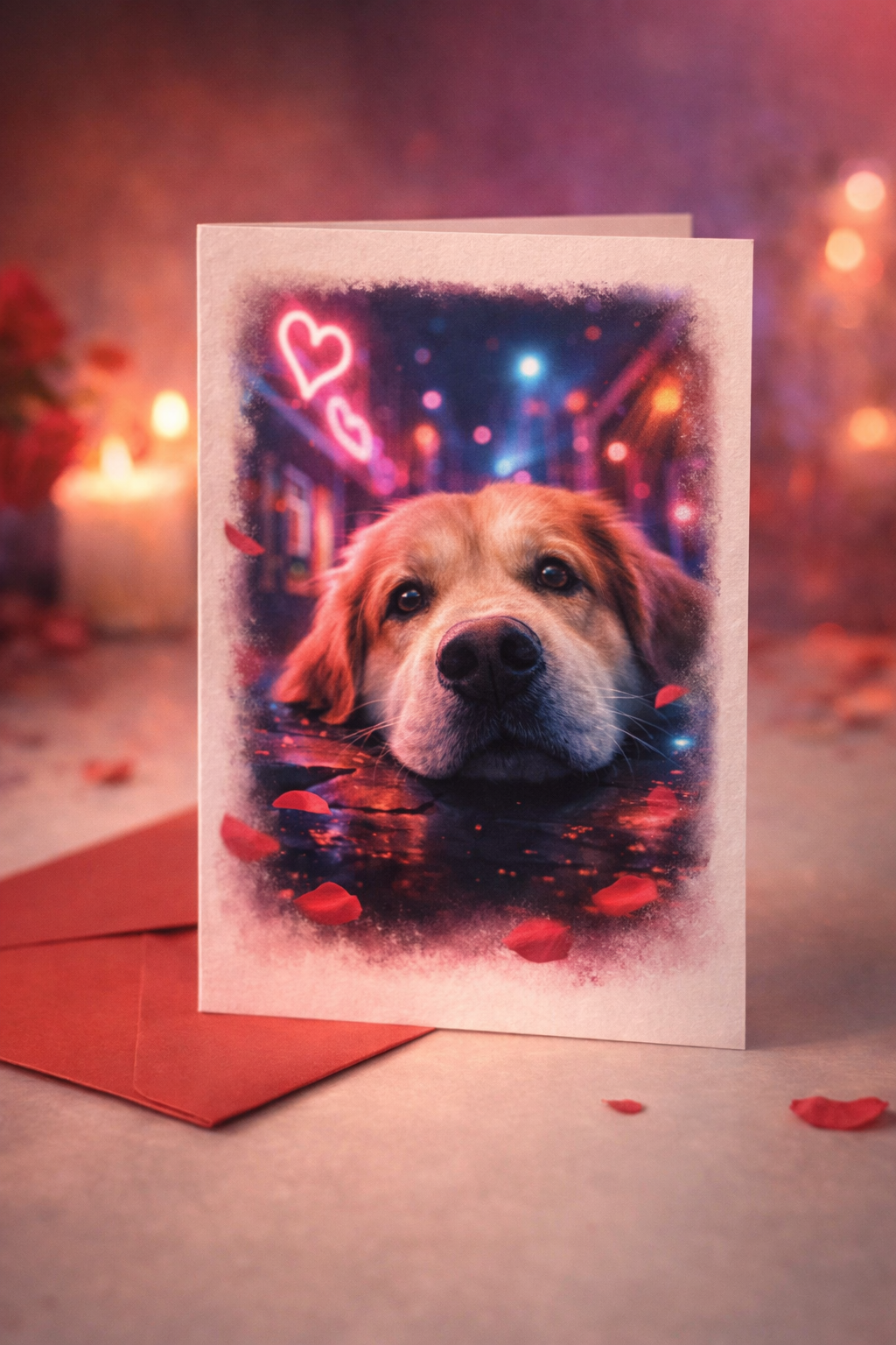 Folded Greeting Card